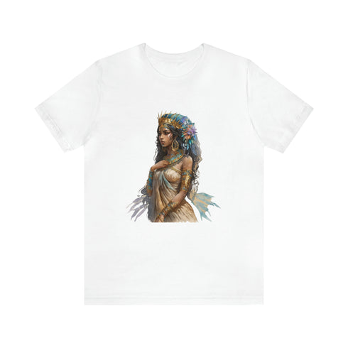 Ancient Egyptian Priestess - Short Sleeve Tee White